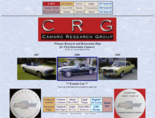 Tablet Screenshot of camaros.org